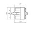 2D7002010 Nypel 1/8"GZ-1/8"GZ -AG 2D7002010 Nypel 1/8"GZ-1/8"GZ -AG