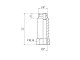 2D7002070 Nyple 1/8"GW-1/8"GZ-22mm -AG 2D7002070 Nyple 1/8"GW-1/8"GZ-22mm -AG
