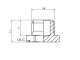 2D7003020 Korek 1/4"GZ -AG 2D7003020 Korek 1/4"GZ -AG