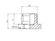 2D7003020 Korek 3/4"GZ -AG 2D7003020 Korek 3/4"GZ -AG