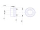 2C00U0K51 Uszczelnienie dławnicowe 12mm-20mm-10.4mm-PU -KS