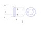 2C00U0K51 Uszczelnienie dławnicowe 16mm-26mm-10.4mm-PU -KS