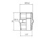 2FG013820 Nypel M10x1GZ-1/8”GZ -AG 2FG013820 Nypel M10x1GZ-1/8”GZ -AG