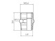 2FG013820 Nypel M12x1GZ-1/8”GZ -AG 2FG013820 Nypel M12x1GZ-1/8”GZ -AG