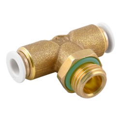 2FM059216 Trójnik wtykowy z gwintem ”T” 4mm-1/8”GZ-4mm -AG
