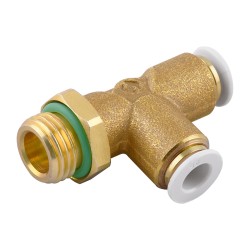 2FM059226 Trójnik wtykowy z gwintem ”T” 1/8”GZ-4mm-4mm -AG