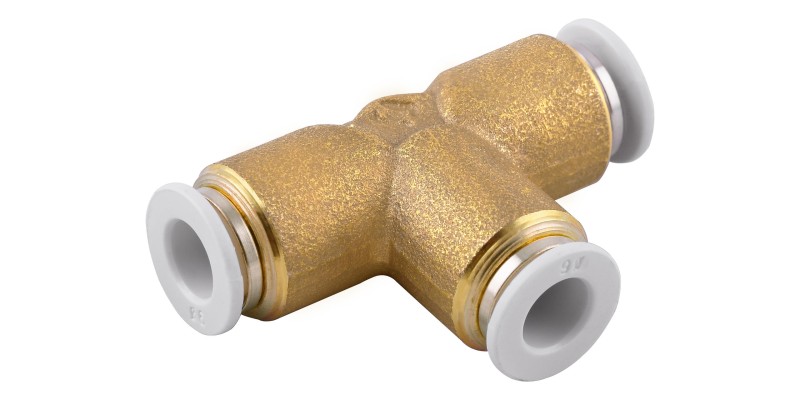 2FM059230 Trójnik wtykowy ”T” 4mm-4mm-4mm -AG