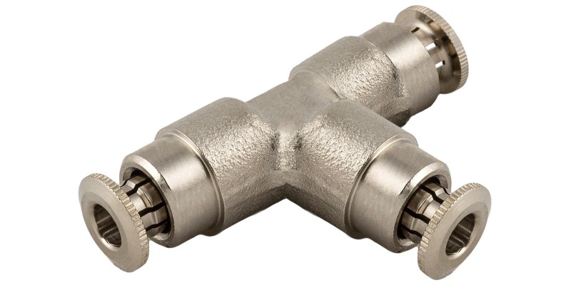 2FM058230 Trójnik wtykowy ”T” 4mm-4mm-4mm -AG