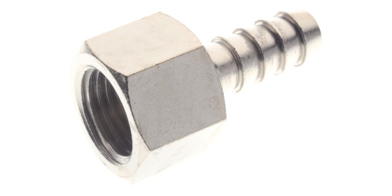 2FU003050 Króciec gwintowany prosty, choinka 6mm-1/8”GW -AG 2FU003050 Króciec gwintowany prosty, choinka 6mm-1/8”GW -AG