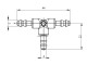 2FU015230 Trójnik choinkowy 5mm-5mm-5mm -AG 2FU015230 Trójnik choinkowy 5mm-5mm-5mm -AG