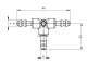 2FU015230 Trójnik choinkowy 7mm-7mm-7mm -AG 2FU015230 Trójnik choinkowy 7mm-7mm-7mm -AG
