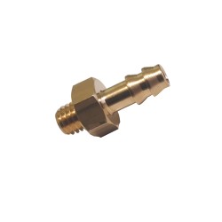 2FU015000 Króciec gwintowany prosty, choinka 2mm-M5x0.8GZ -AG