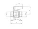 2GM006420 Zawór kulowy mini 1/4”GZ-1/4”GZ -AG 2GM006420 Zawór kulowy mini 1/4”GZ-1/4”GZ -AG