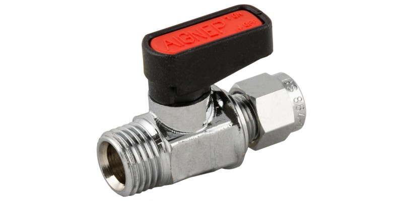 2GM006440 Zawór kulowy mini 6mm-1/4”GZ -AG 2GM006440 Zawór kulowy mini 6mm-1/4”GZ -AG