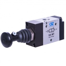 2VR050001 Zawór rozdzielający pneumatyczny ręczny przyciskowy 3/2NC-1/4”-M (322 MT) AZ 2VR050001 Zawór rozdzielający pneumatyczny ręczny przyciskowy 3/2NC-1/4”-M (322 MT) AZ
